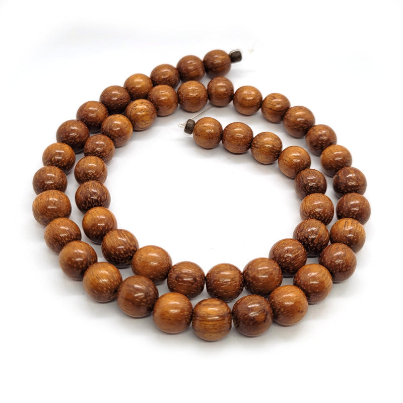 Bayong 8mm Round Wood Beads