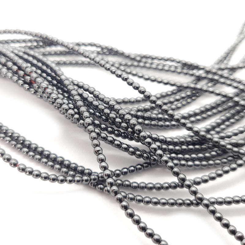 Hematite 4mm Round Beads – Cheap Beads