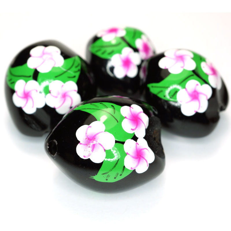 Kukui Nut Black With Frangipani (Pack 4)