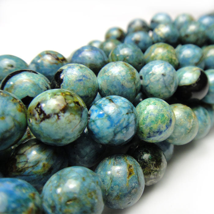 Larimar 10mm Round Beads