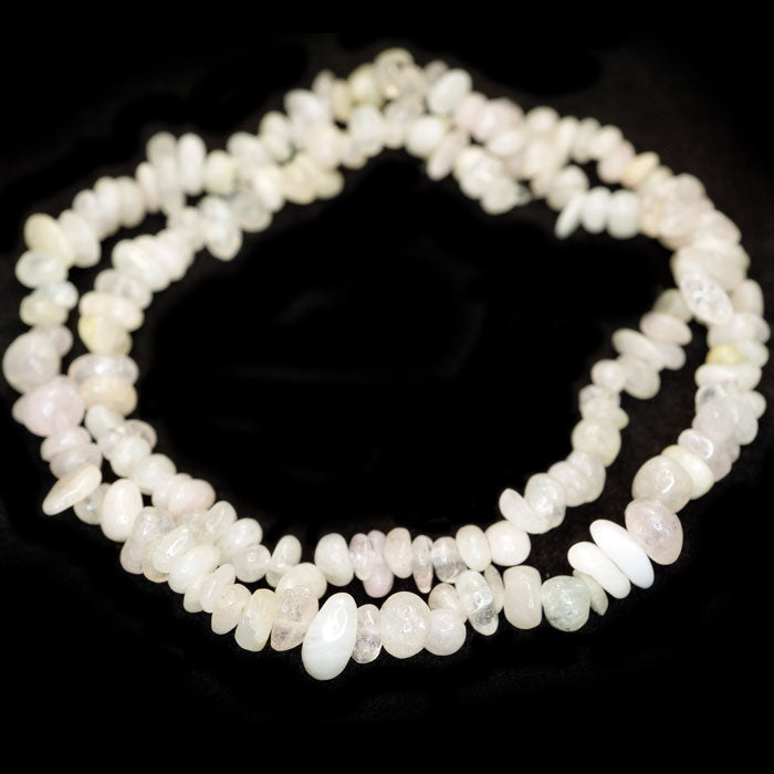 Morganite Chip Beads