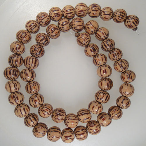 Palmwood 6mm Round Wood Beads
