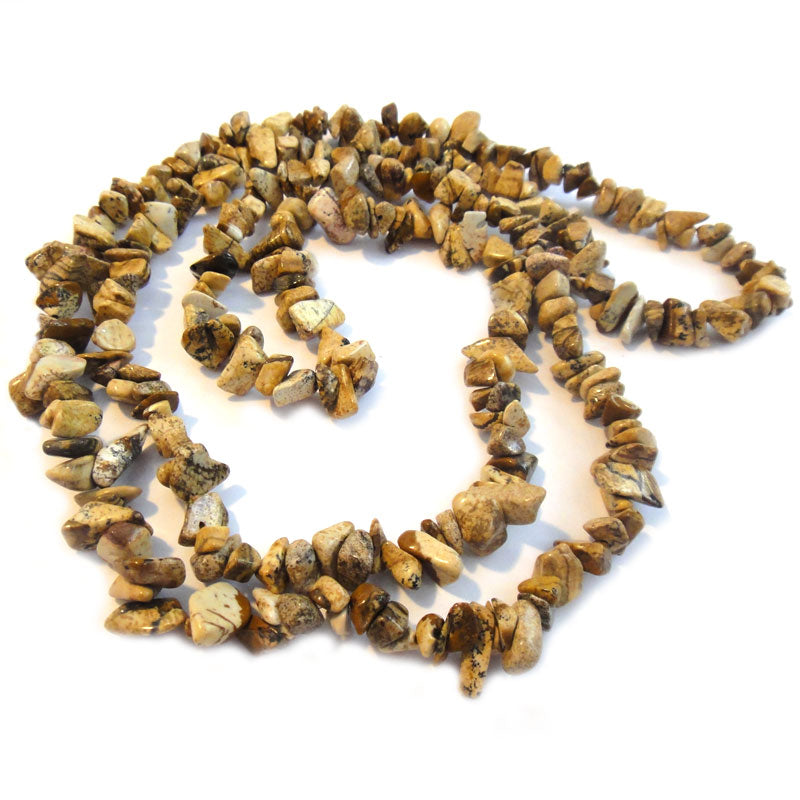 Picture Jasper Chip Beads