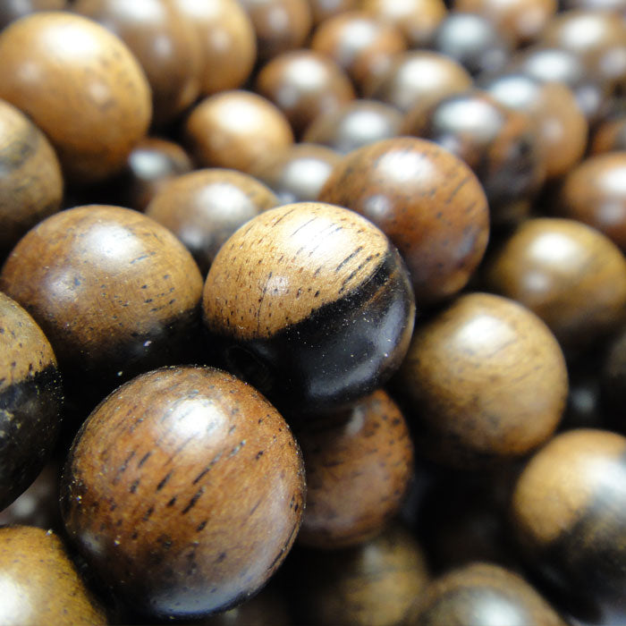Kamagong (Tiger Ebony) 10mm Round Wood Beads – Cheap Beads