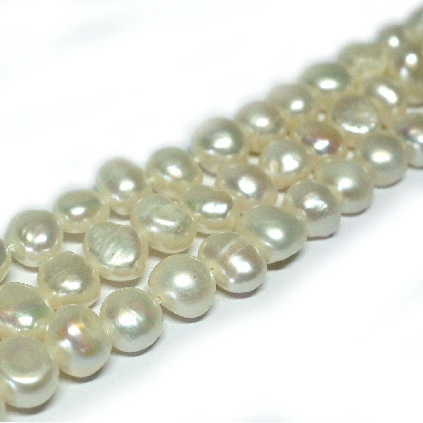 Freshwater Nugget Pearl White/Cream Beads