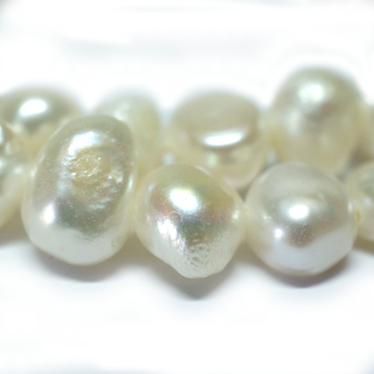 Freshwater Nugget Pearl White/Cream Beads