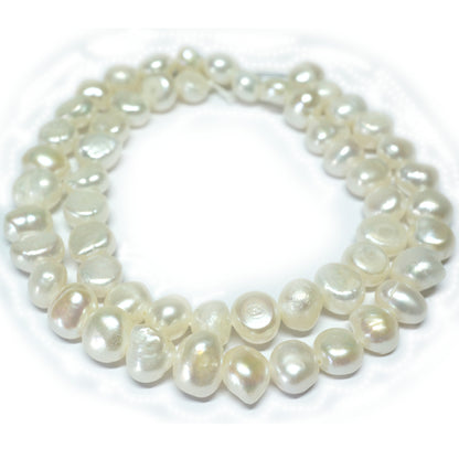 Freshwater Nugget Pearl White/Cream Beads