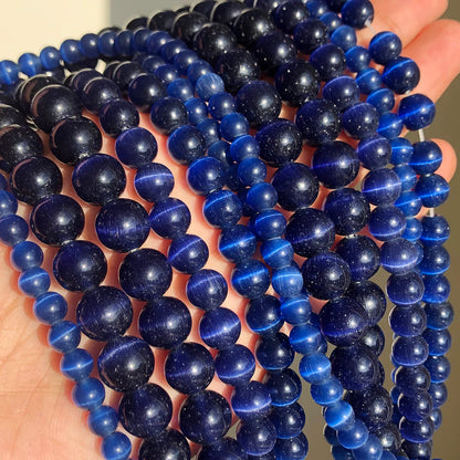 Glass Cats Eye Beads