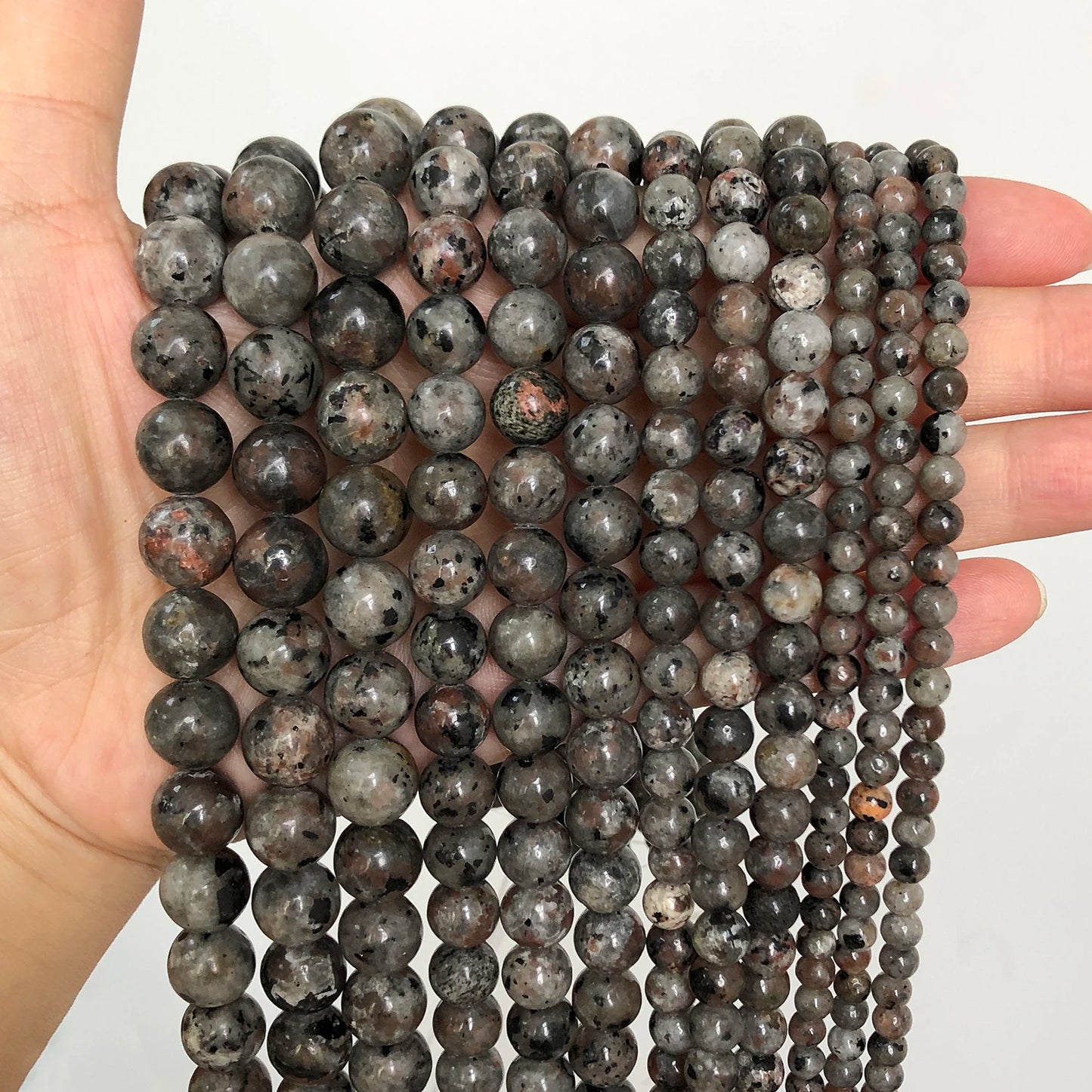 Yooperlite Round Beads