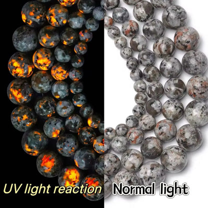 Yooperlite Round Beads