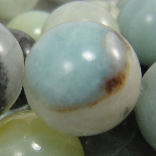 Multicolour Amazonite 10mm Round Beads – Cheap Beads