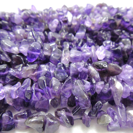 Amethyst 3x5mm Chip Beads
