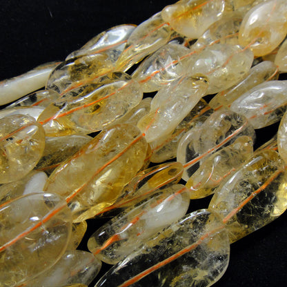 Citrine Large Nugget Beads