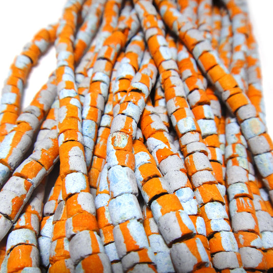 Coco Heishe Orange with Splashing