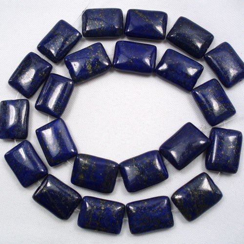 Lapis Lazuli 13x18mm Pillow Beads