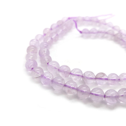 Light Amethyst 6mm Beads (Batch 1121)