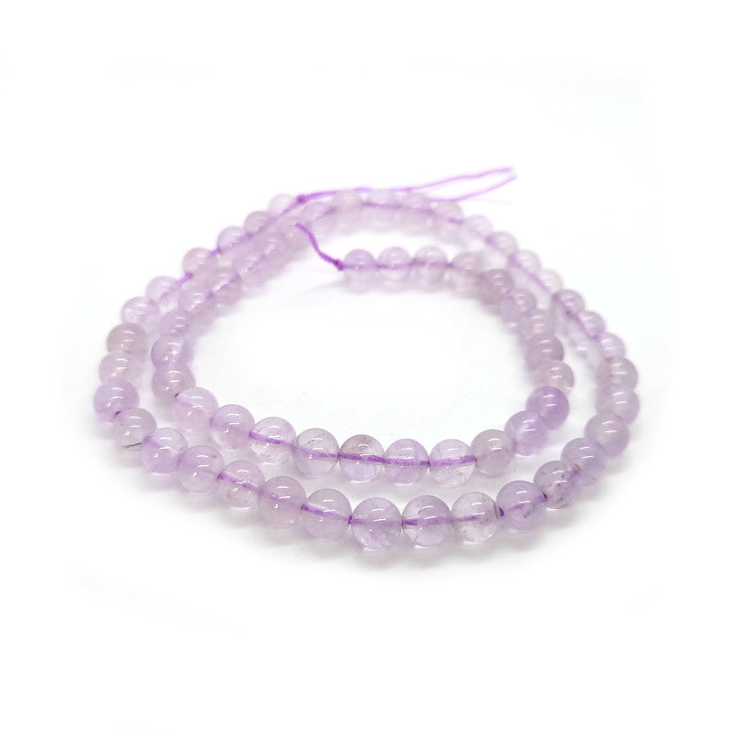 Light Amethyst 6mm Beads (Batch 1121)