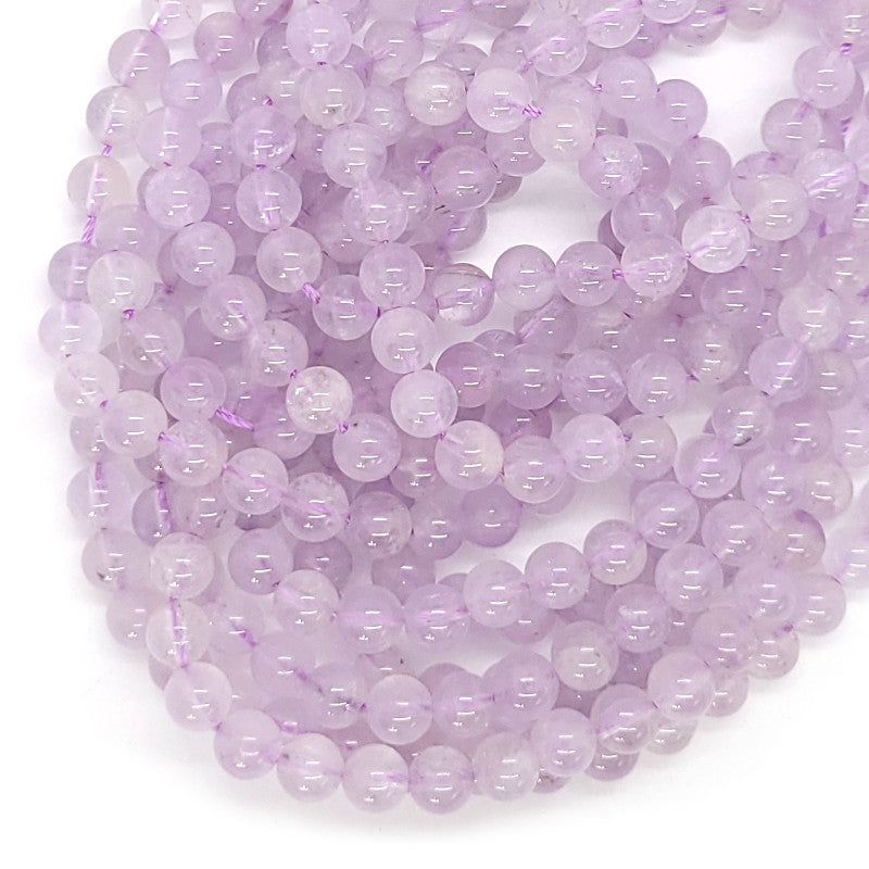 Light Amethyst 6mm Beads (Batch 1121)