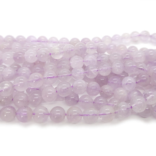 Light Amethyst 8mm Beads (Batch 1121)