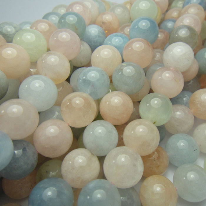 Beryl 10mm Round Beads