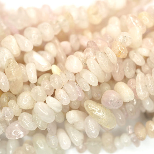 Morganite Chip Beads