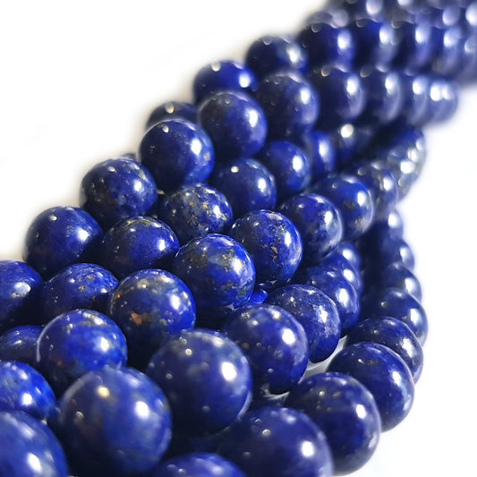Natural Lapis Lazuli 6mm Round Beads