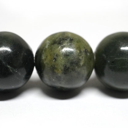 Nephrite Jade 10mm Round Beads