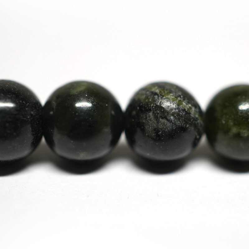 Nephrite Jade 6mm Round Beads