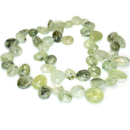 Prehnite Drop Style Chip Beads