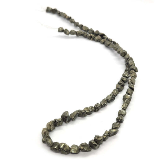 Pyrite 5-6mm Nugget Beads
