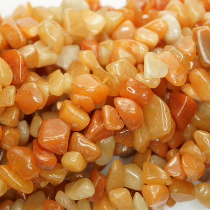 Red Aventurine Large Chip Beads