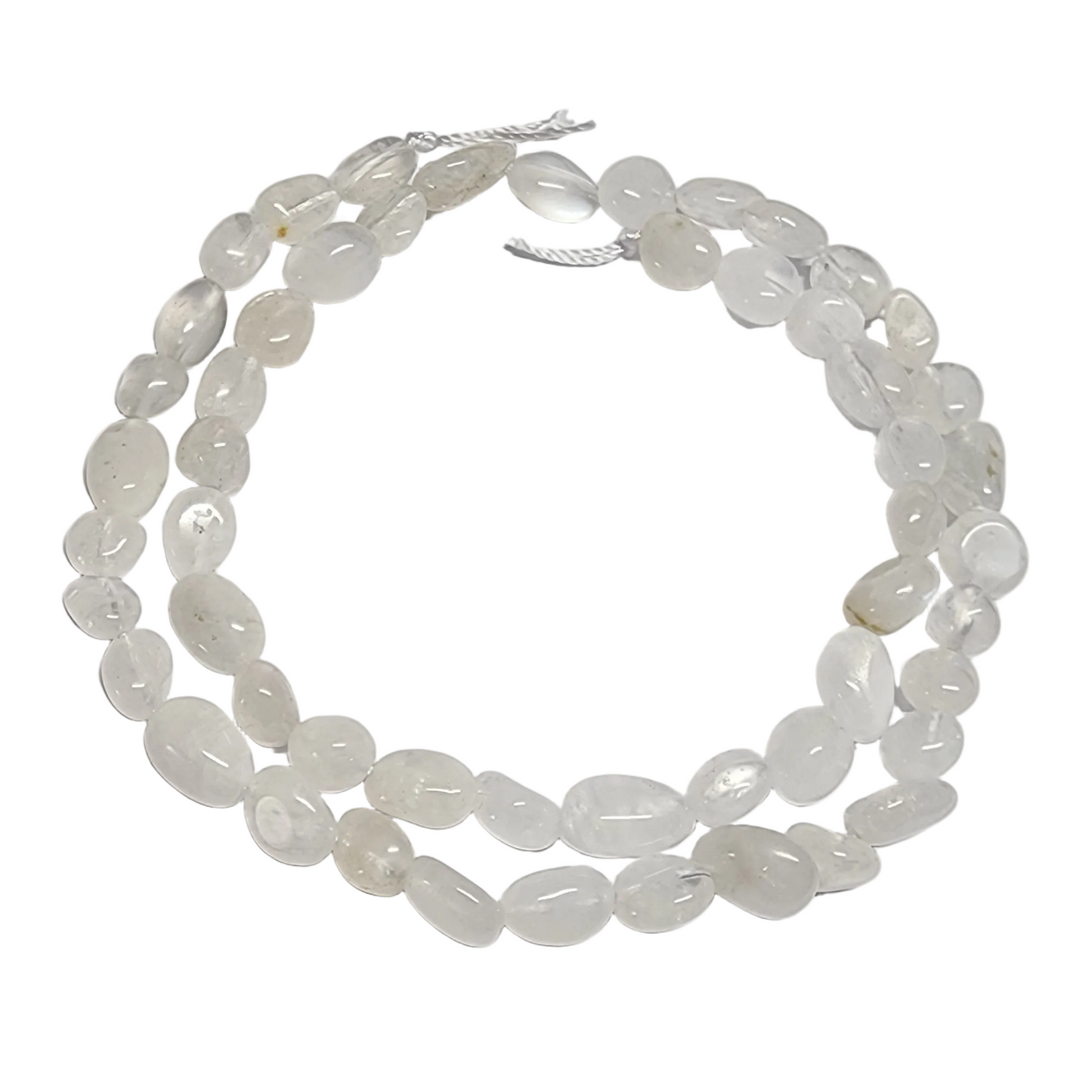 Moonstone 6x8mm Nugget Beads