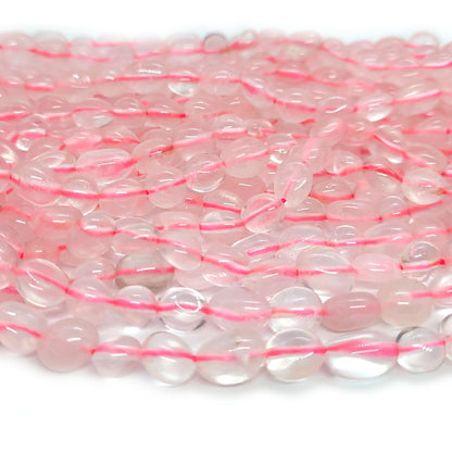 Rose Quartz Small Nugget Beads ~7mm