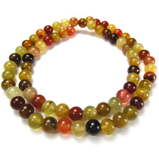 Soocho Jade 6mm Round Beads