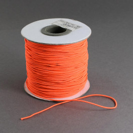 Orange Elastic Cord 2mm Round 40m Roll