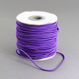 Violet Elastic Cord 2mm Round 40m Roll