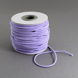Lilac Elastic Cord 2mm Round 30m Roll