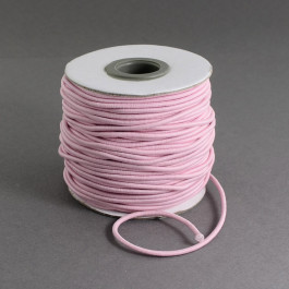 Pink Elastic Cord 2mm Round 40m Roll