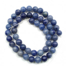 Blue Aventurine 8mm Round Beads