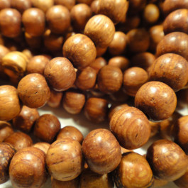 Bayong 6mm Round Wood Beads