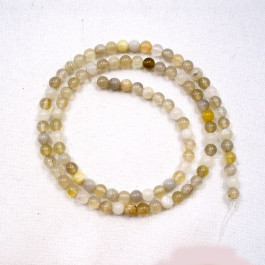 Botswana Agate 4mm Round Beads