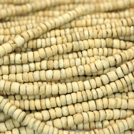 Coco Natural 4x6mm Wood Beads