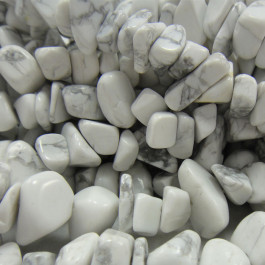 Howlite Large Chip Beads
