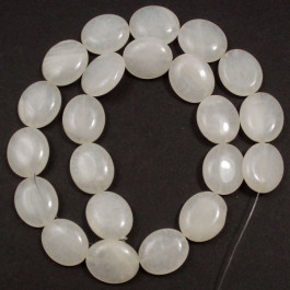 Xingjiang Jade 15x18mm Oval Beads