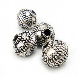 Tibetan Silver 12mm Lantern Beads