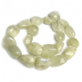 Moonstone 12x16mm Polished Nugget Beads