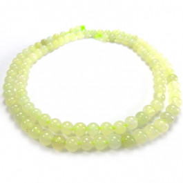 New Jade 4mm Round Beads