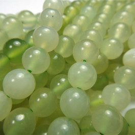 New Jade 8mm Round Beads