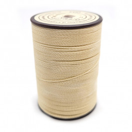Waxed Polyester Cord Ivory 0.55mm 120m