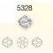 Swarovski® 4mm Light Sapphire Bicone Xilion Cut Beads (Pack of 10)